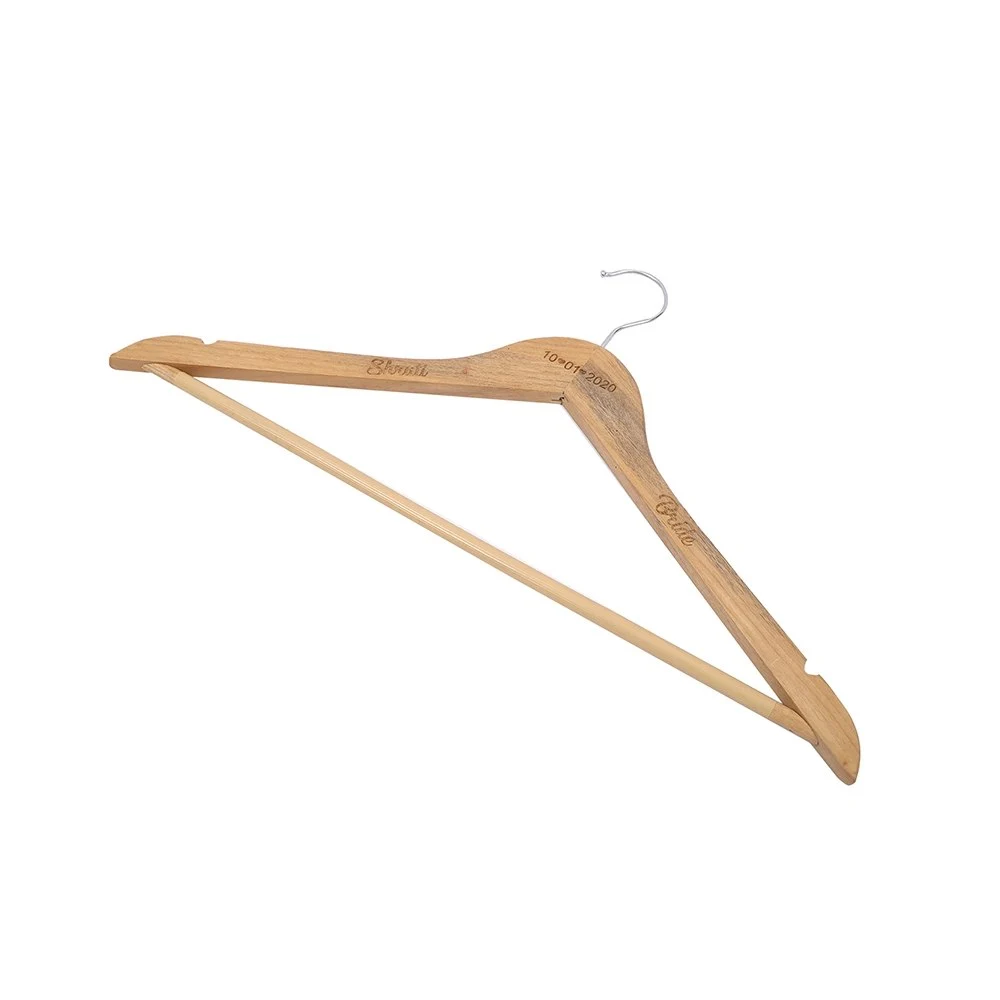 Personalized Wooden Hangers Engraved